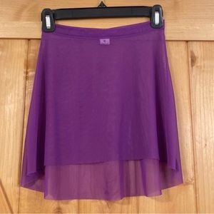 Mesh High Low Ballet Skirt - Moore Skirts